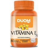 Vitamina E Antioxidante 1 Cápsula Ao Dia 60 Cápsulas - Duom