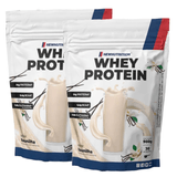 Combo 2un Whey Protein 80% New Nutrition Baunilha