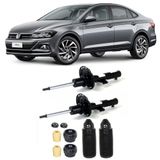 Amortecedor + Kit Batente Volkswagen Virtus Dianteiro 2018 Até 2021 O Par