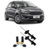 Amortecedor + Kit Batente Ford Ka Dianteiro 2014 AtÃ© 2019 O Par