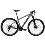 Bicicleta Aro 29 Ksw Xlt Aluminio 21v Cambios Index - GRAFITE/PRETO, 19