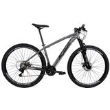 Bicicleta Aro 29 Ksw Xlt 24v Disco Cambio Index - GRAFITE/PRETO, 15
