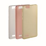 Kit De Capa Protetora Para Smartphone Ms70 (p9037) Silicone Dourado Multilaser - Pr373