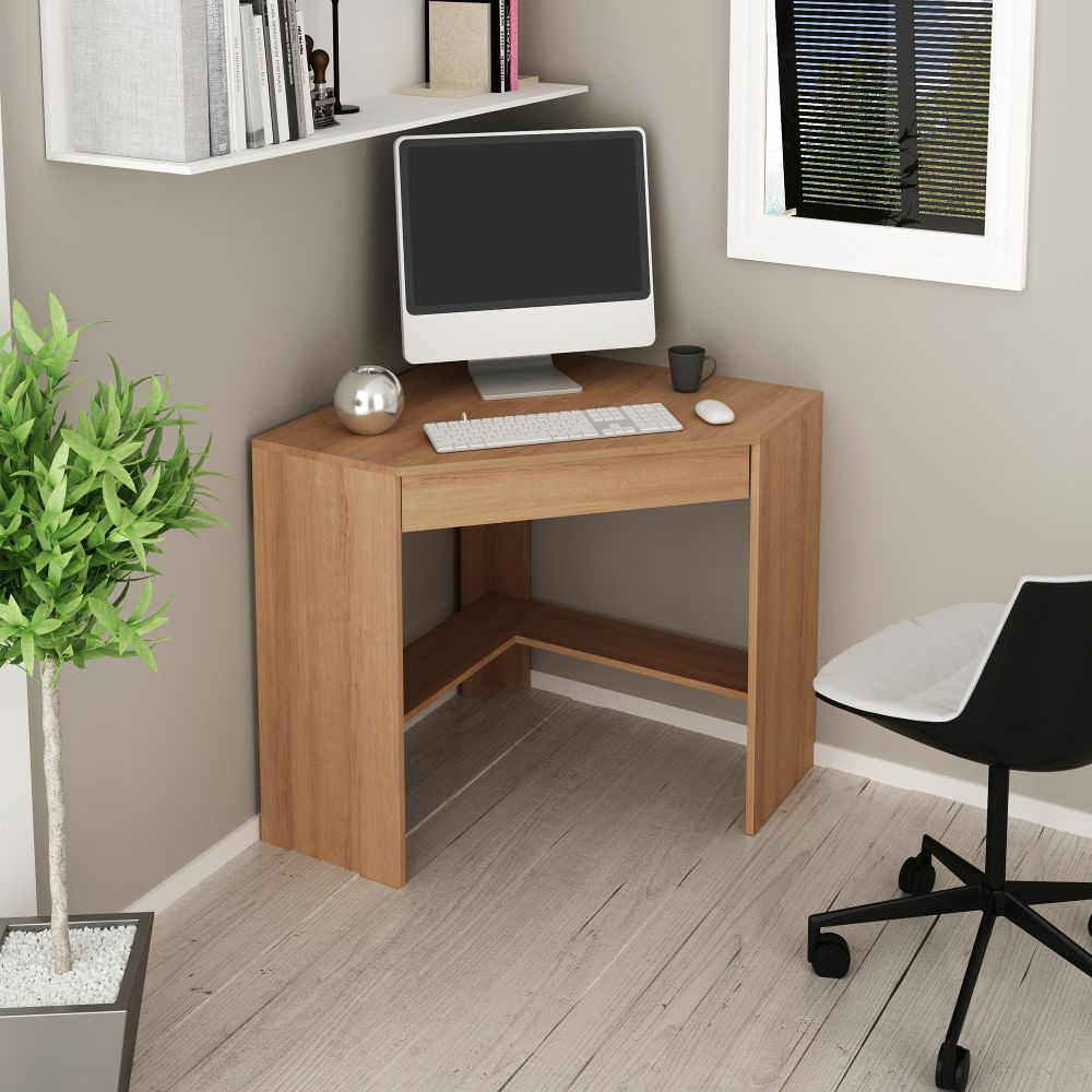 Escrivaninha De Canto 1 Gaveta Me4169 Tecnomobili