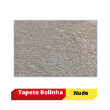 Tapete De Banheiro Bolinha Microfibra Antiderrapante 40x60 Cm