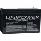 Bateria Estacionária Selada 12v/7ah Vrla Up1270e Unipower