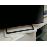 Suporte De Mesa Giratório 360° Para Monitor Tv Branco