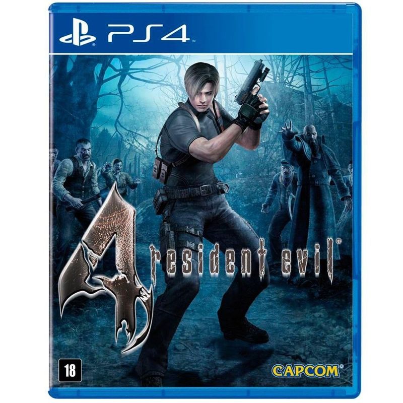 Jogo Resident Evil 4 Remastered - Playstation 4 - Capcom