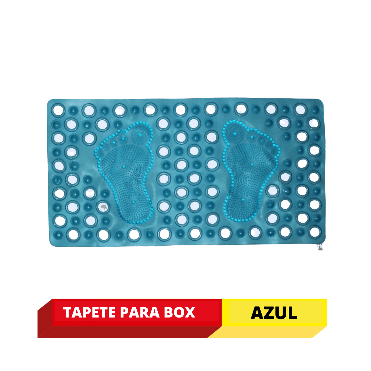 Tapete Para Box Banheiro Antiderrapante Pezinho