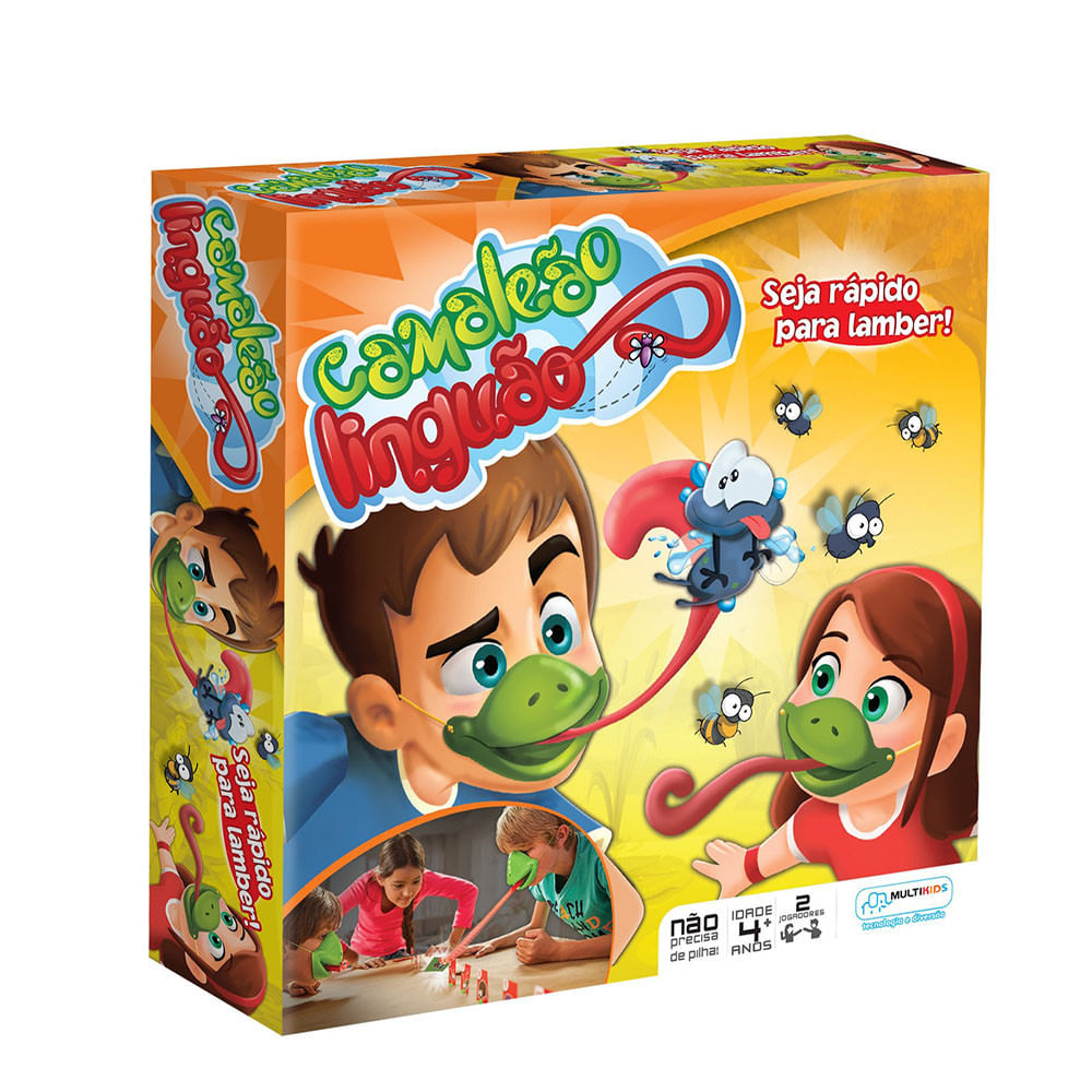 Jogo Camaleão Linguão Multikids - Br426