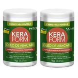 Kit 2 Und Creme Pentear Óleo De Abacate Ação Nutri 1kg