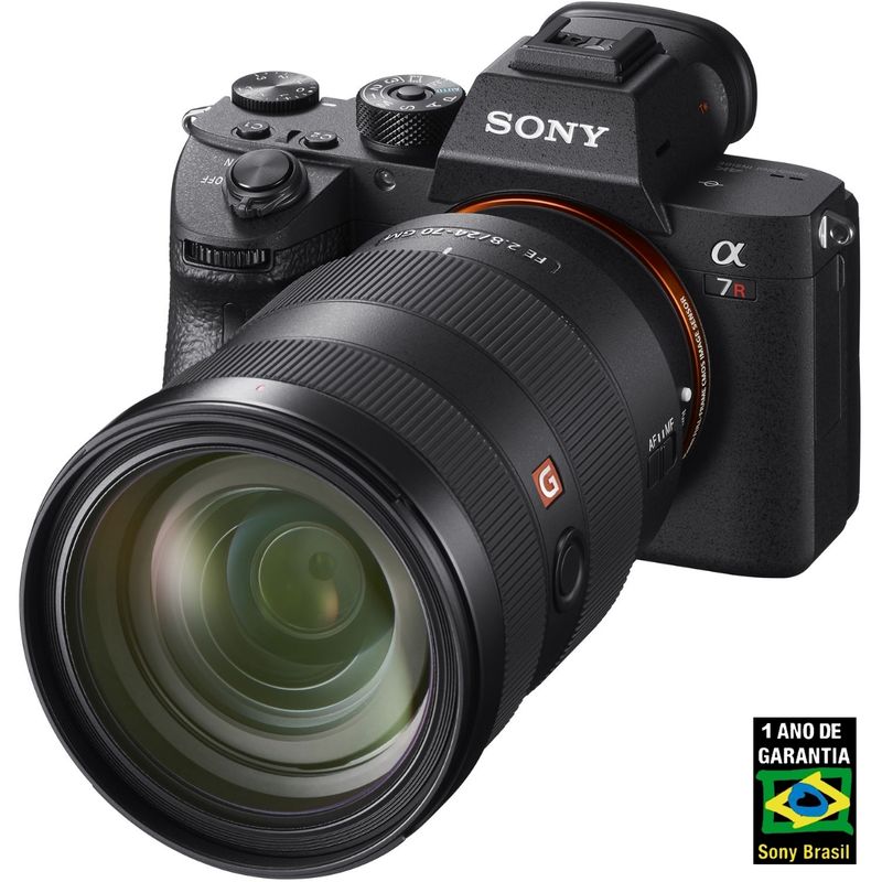 Câmera Digital Sony Alpha Preto 42.4mp - A7riii 24-70mm