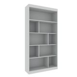 Estante Livreiro 4 Prateleiras HO-2907 Home Office Hecol Branco TX