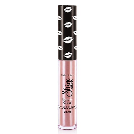 Gloss Labial Aumenta Volume Hidratante Volulips  Shine Colors Abelha Rainha