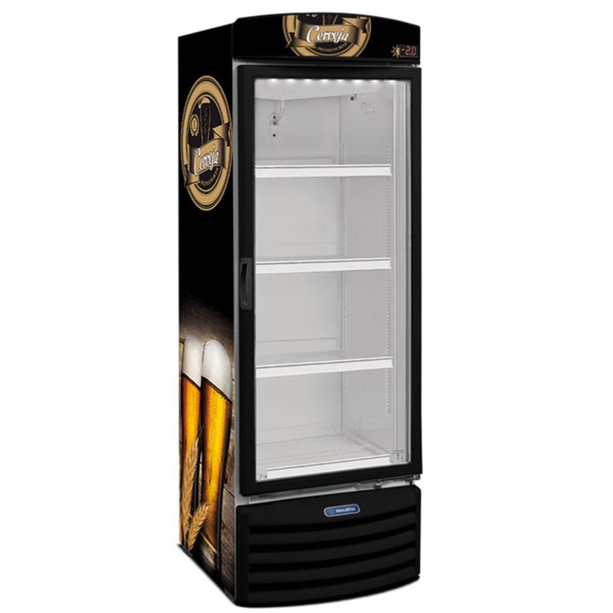 Cervejeira / Expositor Vertical Porta De Vidro 434 Litros VN44RL Metalfrio - 110V é boa?