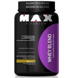 Whey Blend Baunilha Pote 900 Gramas MAX TITANIUM
