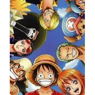 Quadro One Piece Crossover Anime Netflix Moldura e Vidro A4