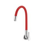 Torneira Lorenflex De Parede Com Bica Flexível Lorenzetti 1178 R27 Vermelha