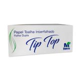 Papel Toalha Interfolhado Melvis Folha Dupla 21x23cm C/2400