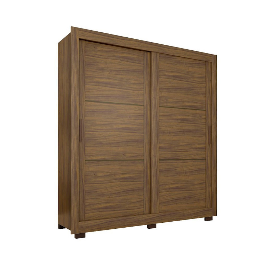 Roupeiro Titanium Com 2 Portas E 4 Gavetas Zanzini