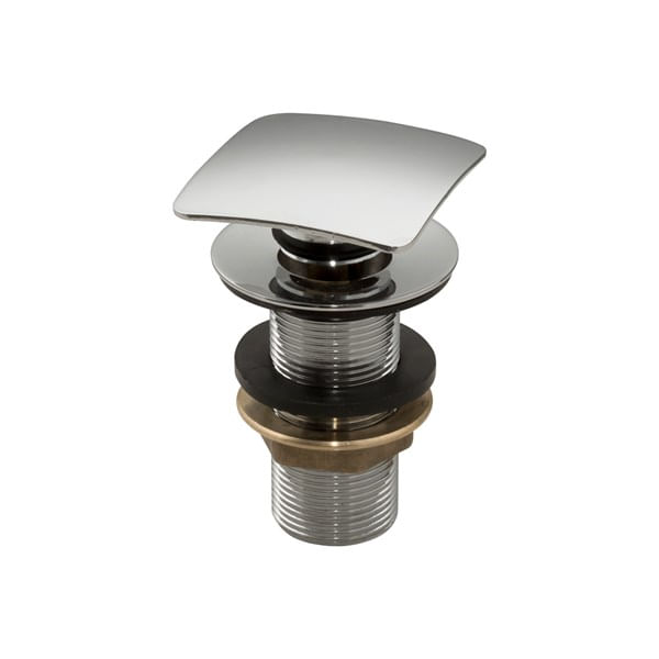 Valvula Click Quadrada Lavatorio 7/8 Metal Cromado