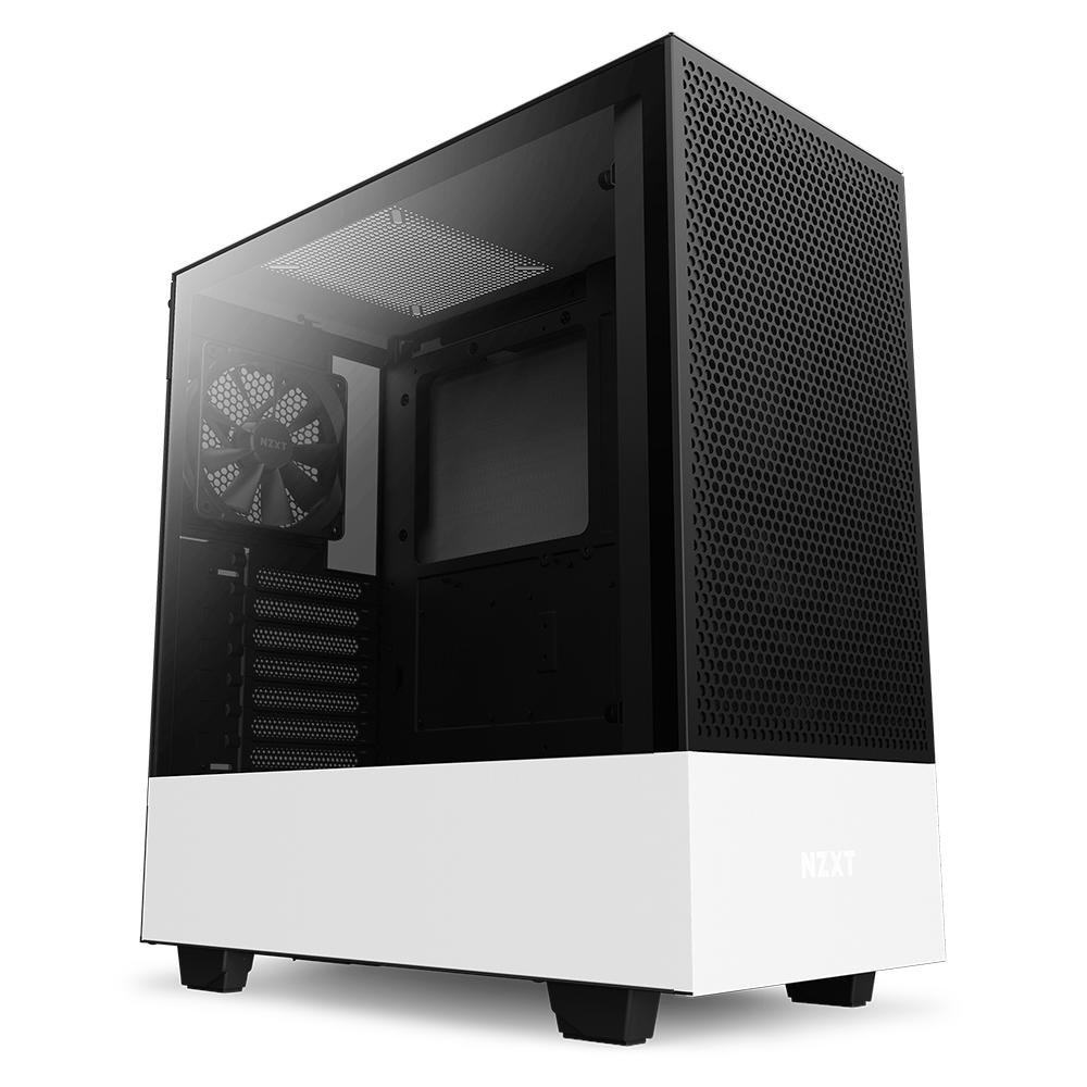 Gabinete Gamer Nzxt Flow Branco H510 Mid Tower Lateral De Vidro Temperado Atx Sem Fonte 2 Coolers - Ca-h52fw-01 Menor preço em Gabinete Gamer Nzxt Flow Branco H510 Mid Tower Lateral De Vidro Temperado Atx Sem Fonte 2 Coolers - Ca-h52fw-01
