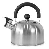 Chaleira Inox Com Apito 1500ml Decoração Cozinha Água