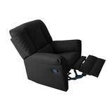 Poltrona Reclinável Probel Da Vinci Zero Wall Motorizada Cor Couríno Preto