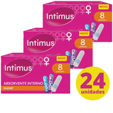 Absorvente Interno Intimus Super 24 Unidades Intimus Interno