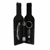 Kit Abridor Tampa de Vinho 3 Peças Garrafa Emborrachada DS-1178