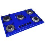 Fogão Cooktop D&amp;d 5 Bocas Azul A Gás