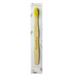 Escova De Dentes Infantil Vegana De Bambu The Humble - Amarelo