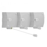 Varal Modular Recolhe Automático - 3 Pçs Com 4,8m Cada