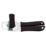 Abridor de latas em aço inox preto - Tramontina