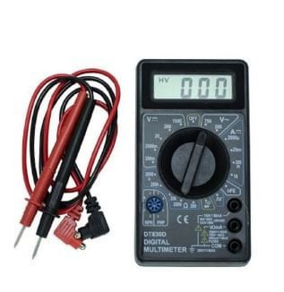Multímetro Digital Dt-830d Com Cabo Multiteste E Bateria 9v - Carrefour