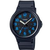 Relógio Masculino Casio Analógico MW2402BVDF - Preto