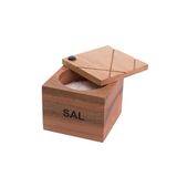 Saleiro De Madeira Essence 350g Domama Domama
