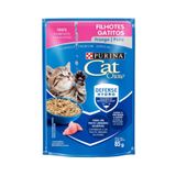 Ração Úmida Sachê Cat Chow Gato Filhote Frango Ao Molho 85g