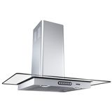 Coifa Parede Vidro Reto Slim Inox 4 à 6 Bocas 70cm - Fogatti 220V