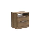 Criado-Mudo Solari 2 Gavetas Rustic