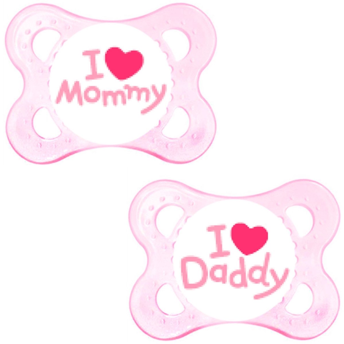 Chupetas   Mom e Dad Girls (0 a 6m) 2932 - MAM