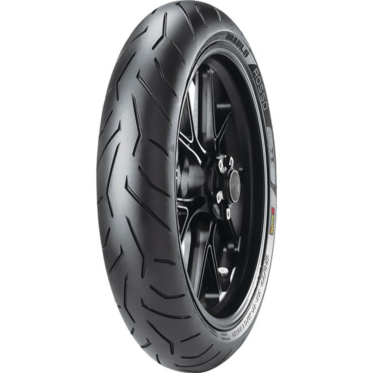 Pneu de Moto Pirelli Aro 17 Diablo Rosso II 100/80R17 52H Dianteiro TL