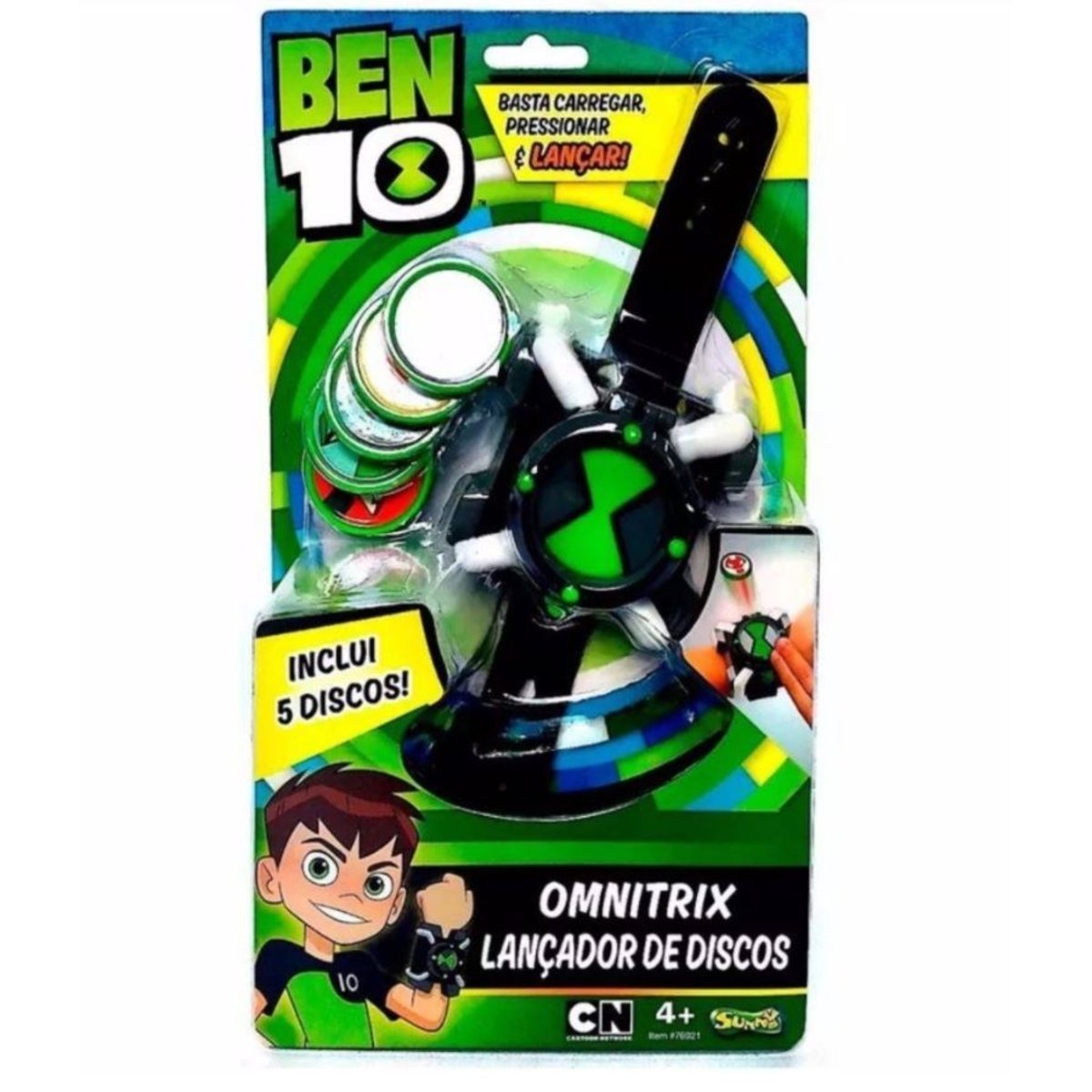 Relógio Infantil Digital Ben 10 Alien Omnitrix Sunny