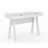 Escrivaninha Para Home Office Me4128 Branco - Tecno Mobili