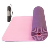 Colchonete Yoga Tpe Mat Pilates Ginástica 173x61x0,6 Com bolsa