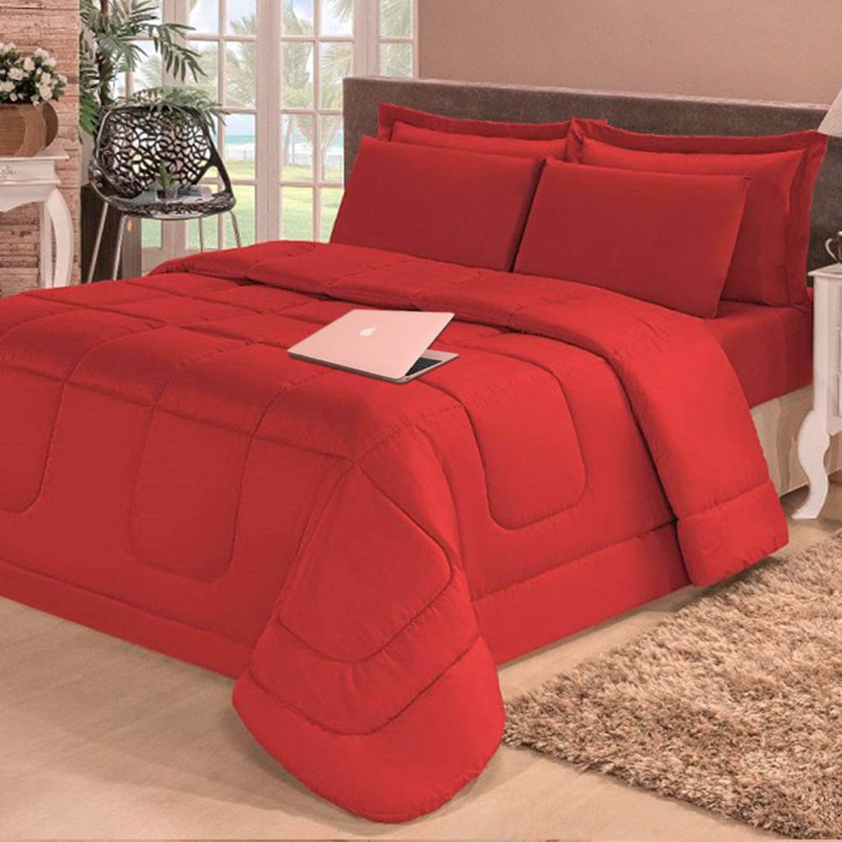 MP12474689_Kit-6-Pcs-Edredom-Casa-Dona-Dupla-Face-Casal-Queen-com-Lencol-Vermelho_1_Zoom