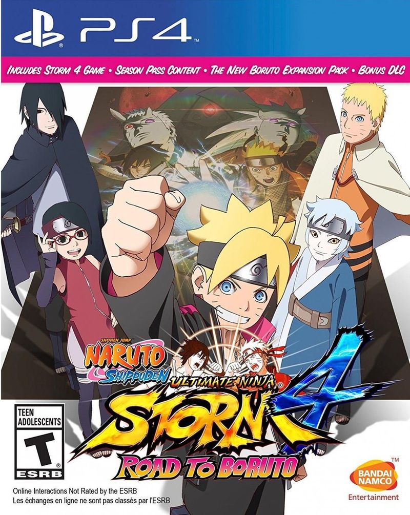 Jogo Naruto Shippuden - Ultimate Ninja Storm 4 Road To Boruto - Playstation 4 - Bandai Namco Games