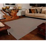 Tapete Para Sala e Quarto Felpudo Soft Casa Dona 150x200 Cinza