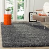 Tapete para Sala e Quarto Peludo Luxo Casa Dona 150x200cm Prata Platinum