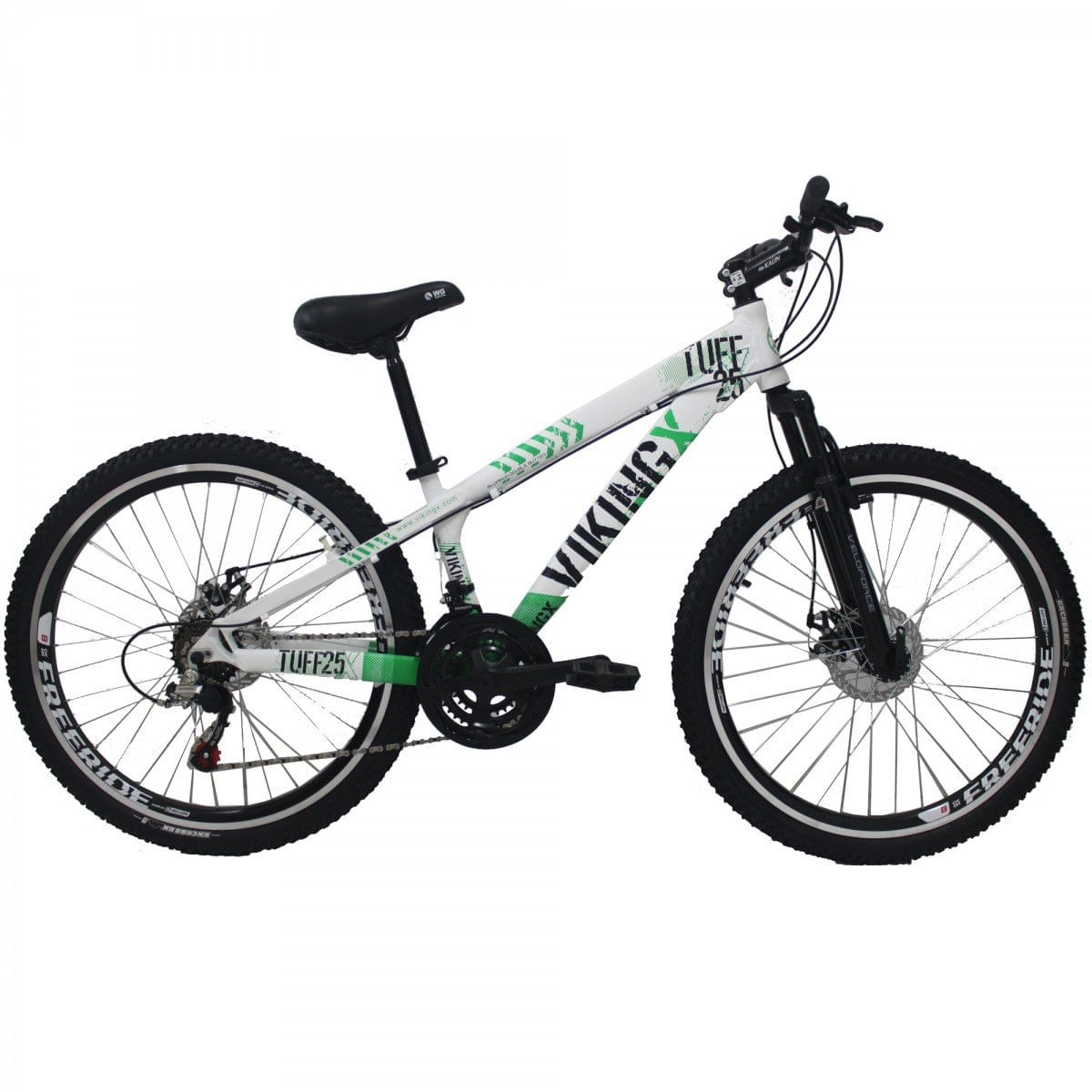 Bicicleta Vikingx TUFF25/30 Freio a disco Aro 26 21V Preto Azul VikingX no  Shoptime